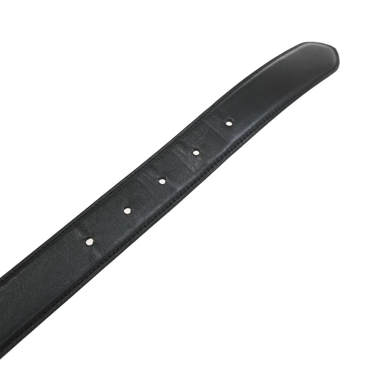 Cartier Santos Plaque Reversible Belt Leather, Black, Leather, Belt