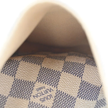 Louis Vuitton Totally Damier azur, White, Canvas, Shoulder Bag