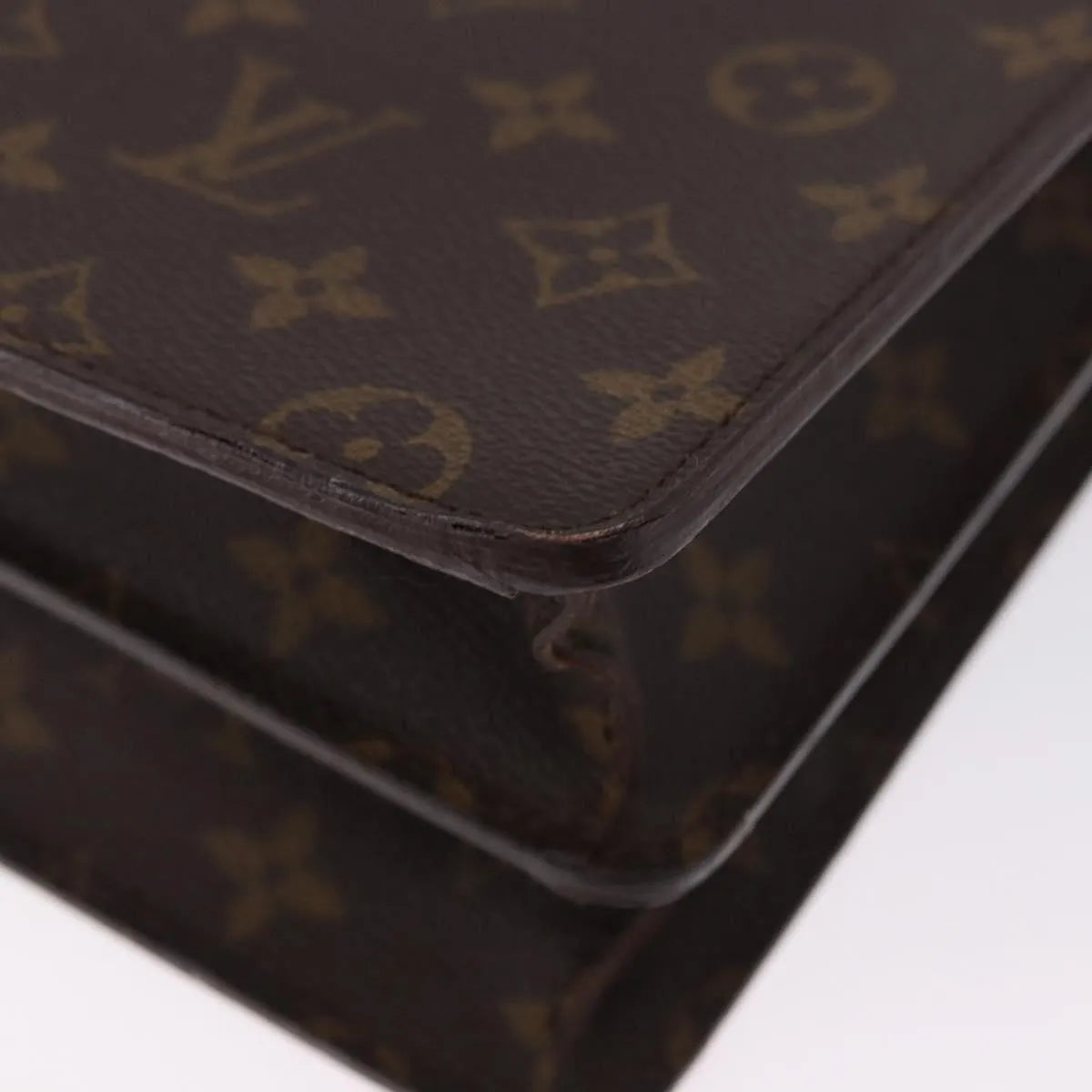 Louis Vuitton Serviette Conseiller Monogram Canvas, Brown, Canvas, Briefcase