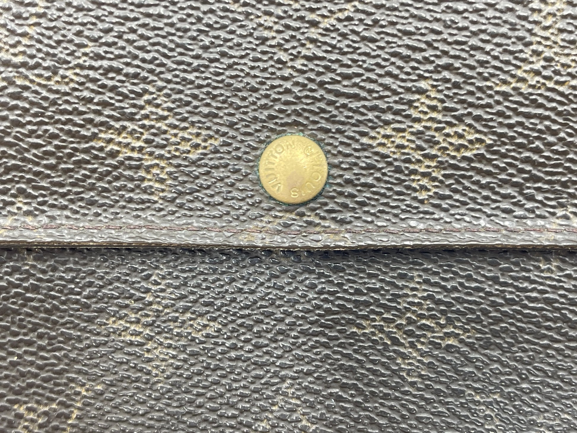 Louis Vuitton Emilie Monogram Canvas, Brown, Canvas, Wallet