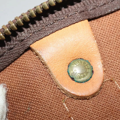 Louis Vuitton Keepall Monogram Canvas, Brown, Canvas, Travel Bag