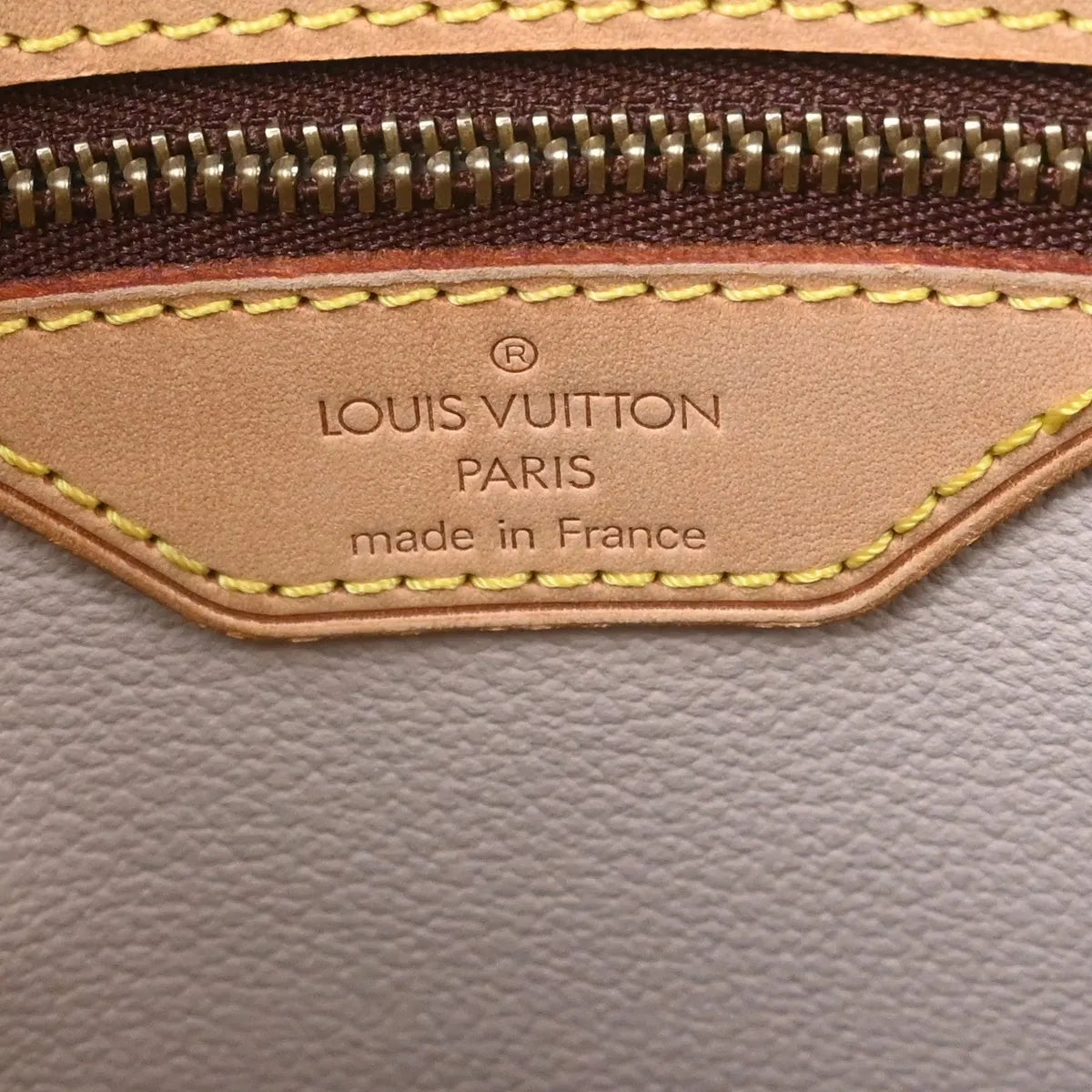 Louis Vuitton Bucket Monogram Canvas, Brown, Canvas, Tote Bag