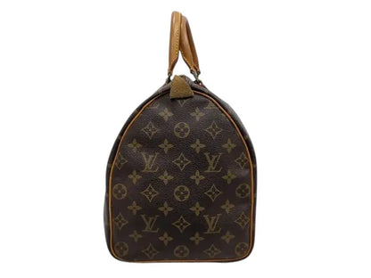 Louis Vuitton Speedy Monogram Canvas, Brown, Canvas, Handbag
