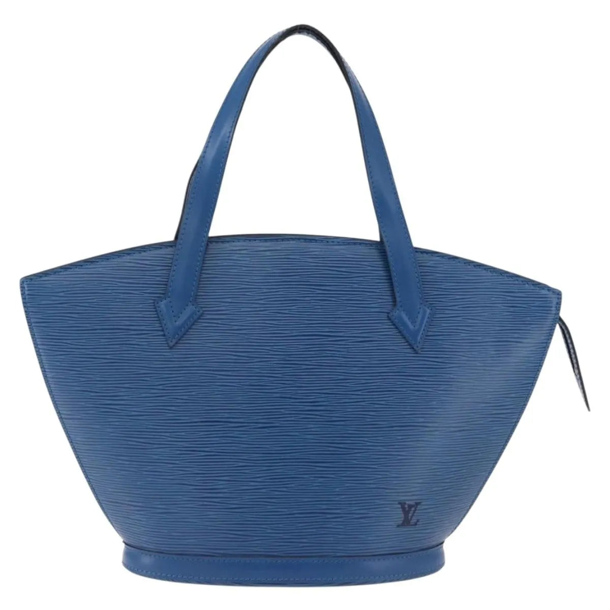 Louis Vuitton Saint Jacques Epi, Blue, Leather, Handbag