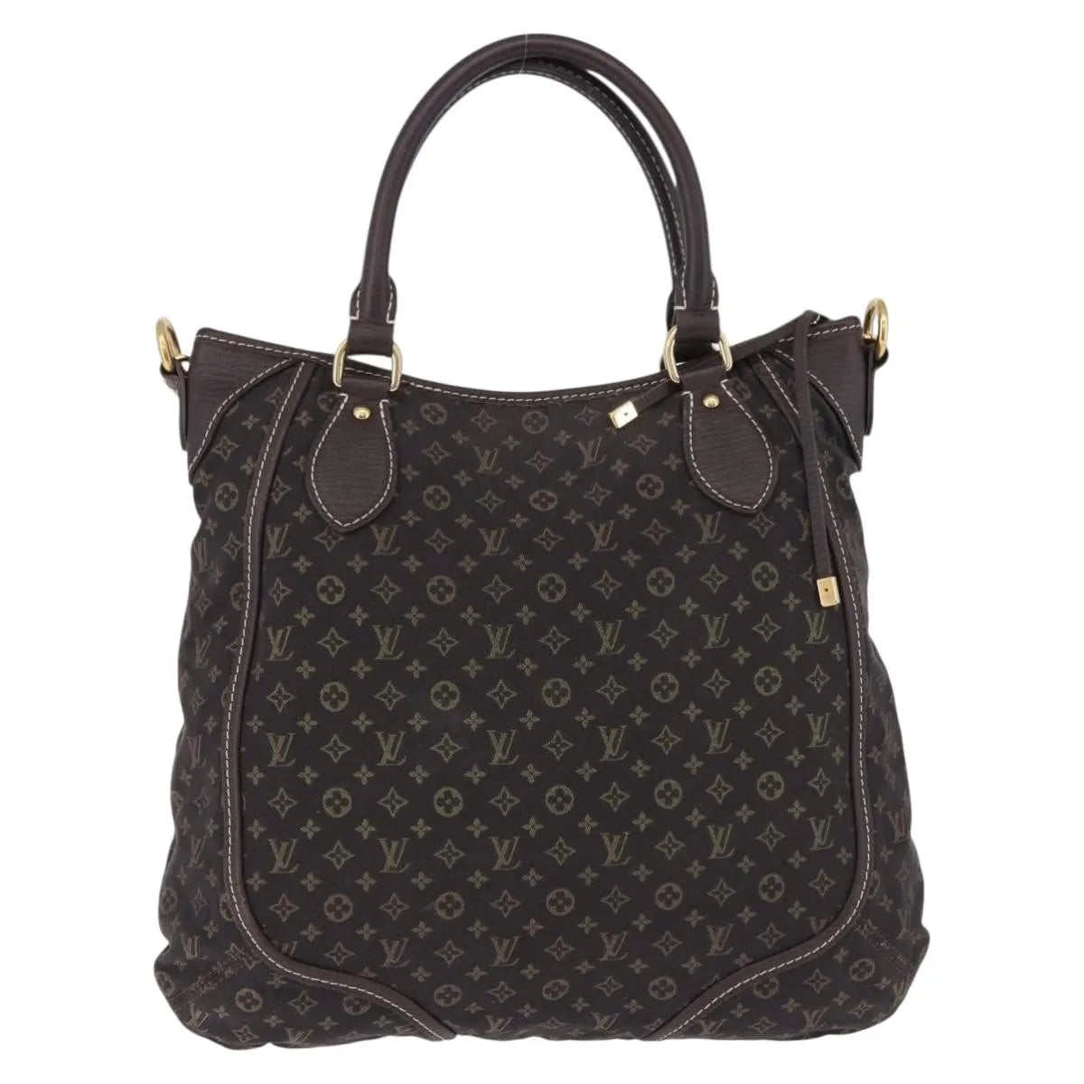 Louis Vuitton Angele Mini Lin, Brown, Canvas, Handbag