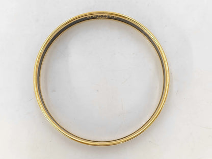 Hermes Uni Bangle Enamel, Multicolour, Metal, Bracelet
