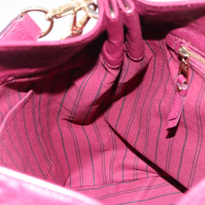 Louis Vuitton Metis Hobo Monogram Empreinte Leather, Burgundy, Leather, Handbag
