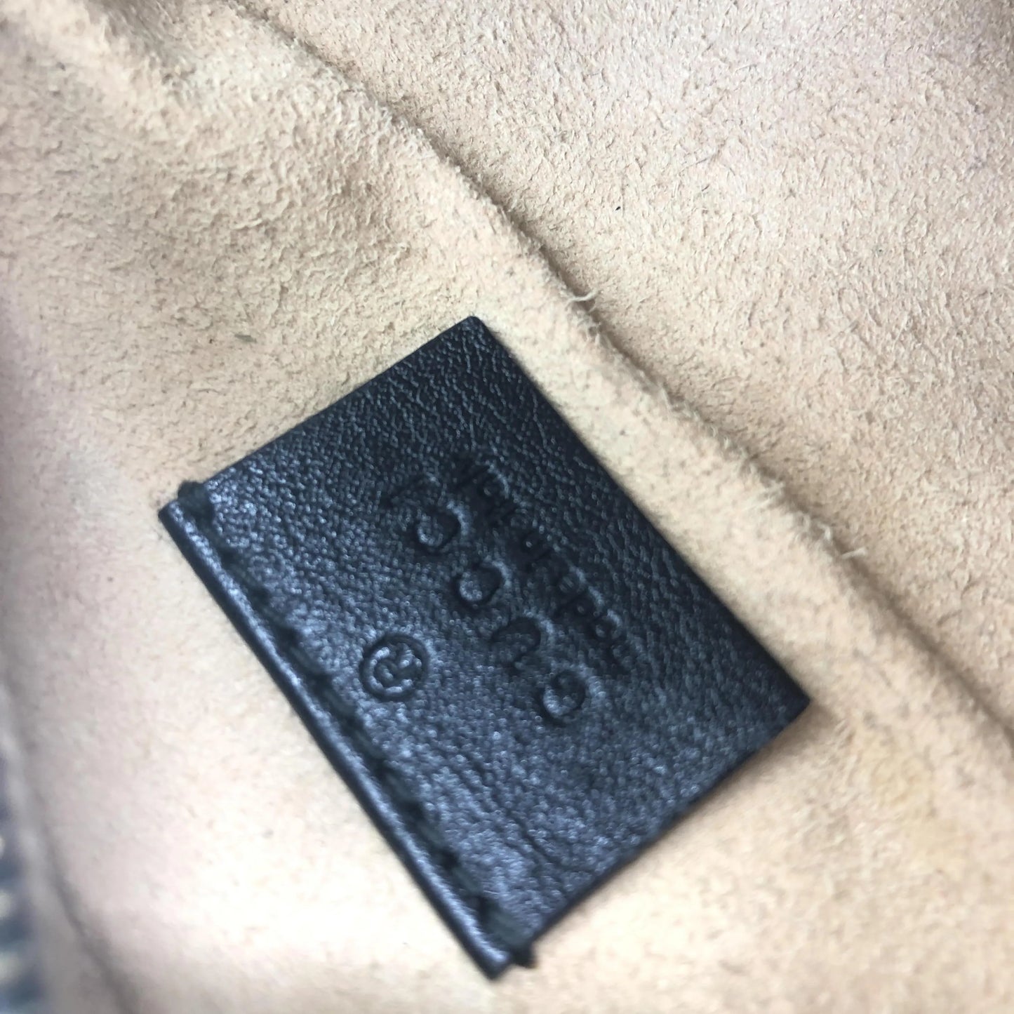 Gucci GG Marmont Round Diagonal Quilted Leather, Black, Leather, Shoulder Bag