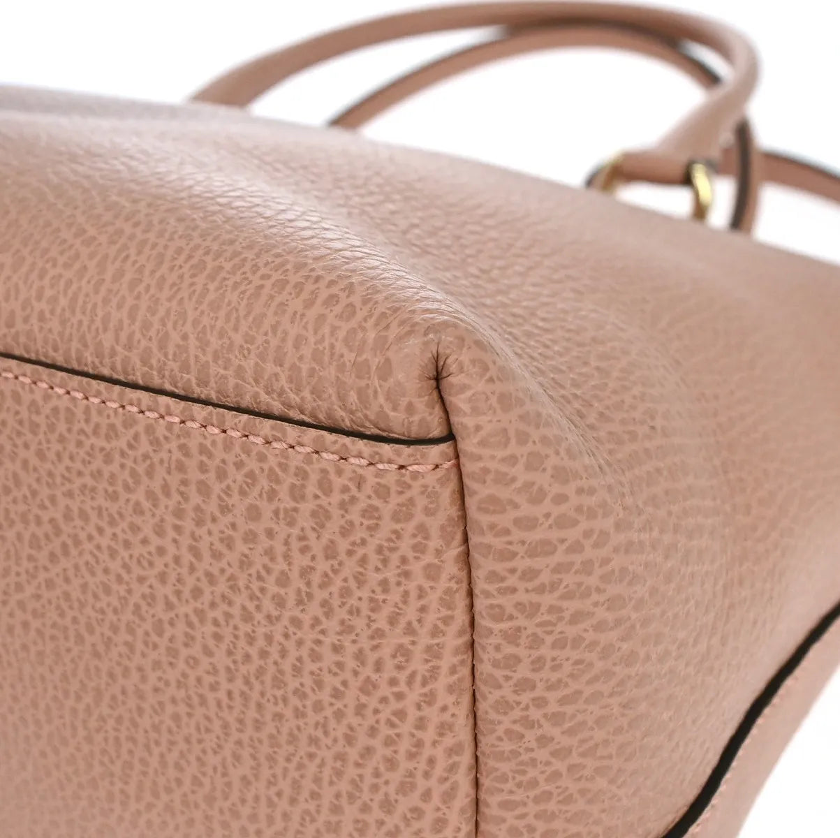 Gucci GG Charm Convertible Dome Satchel Leather, Pink, Leather, Handbag