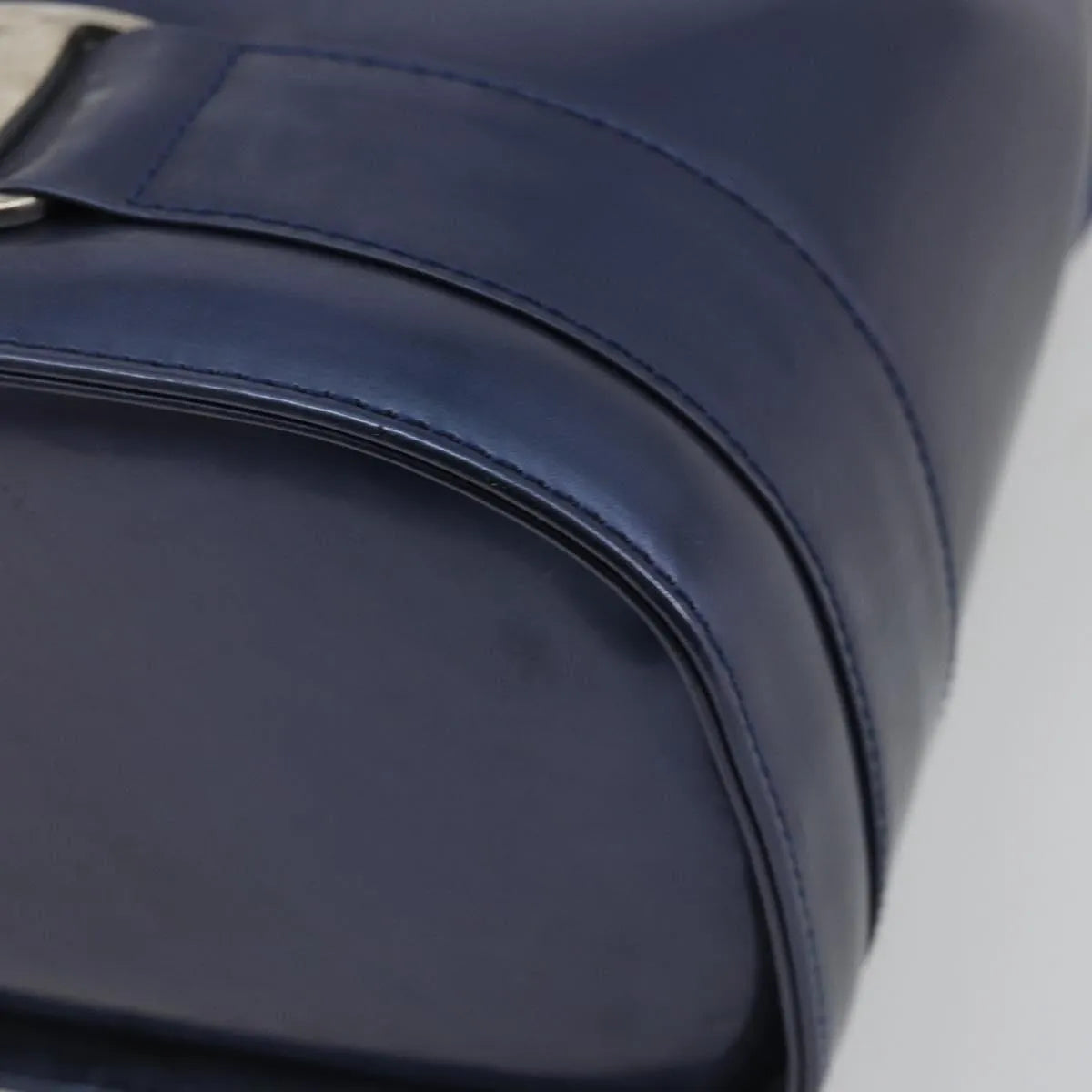 Salvatore Ferragamo Vala Patent Leather, Navy, Patent Leather, Backpack
