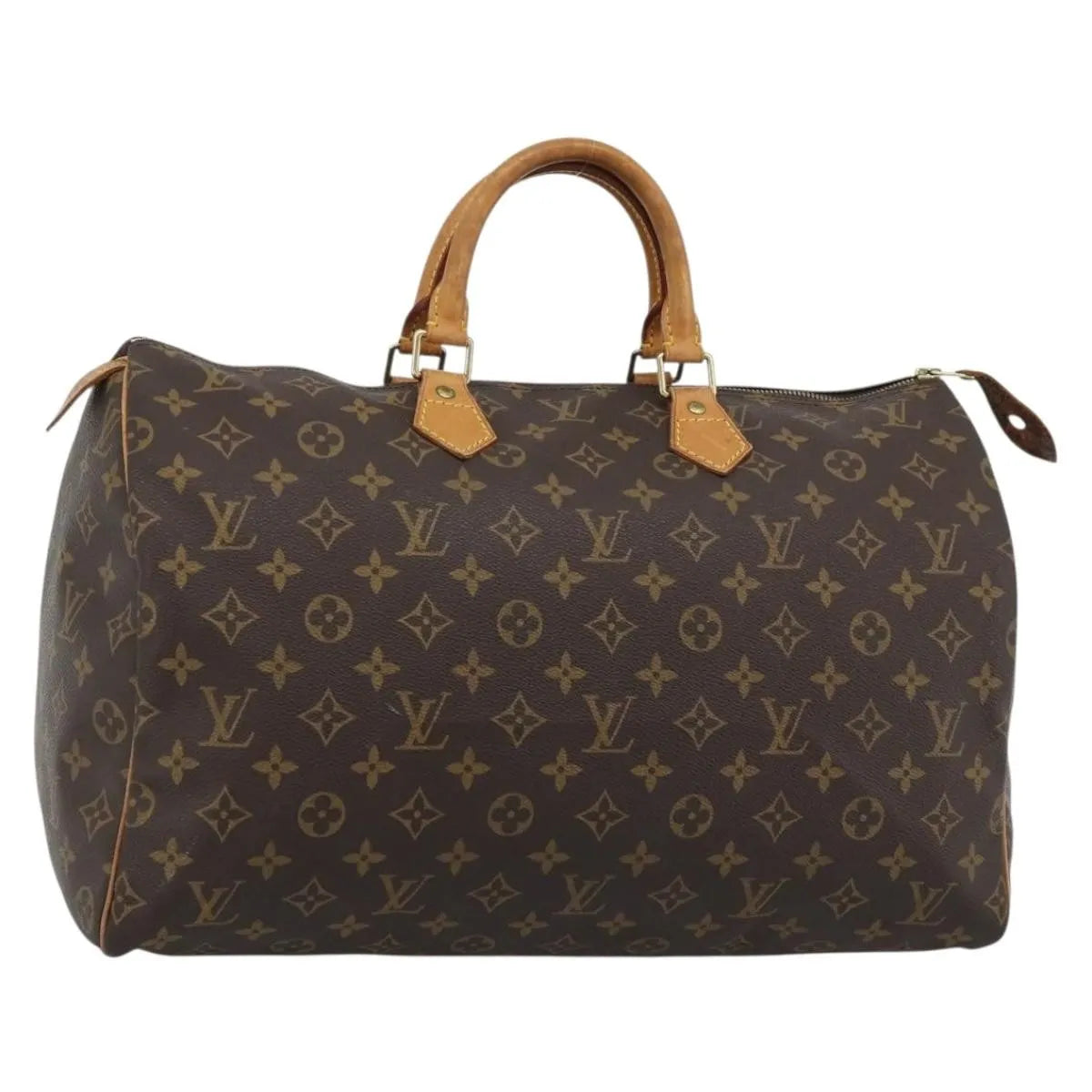 Louis Vuitton Speedy Monogram Canvas, Brown, Canvas, Handbag
