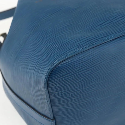 Louis Vuitton Petit Noe Epi Leather, Blue, Leather, Shoulder Bag
