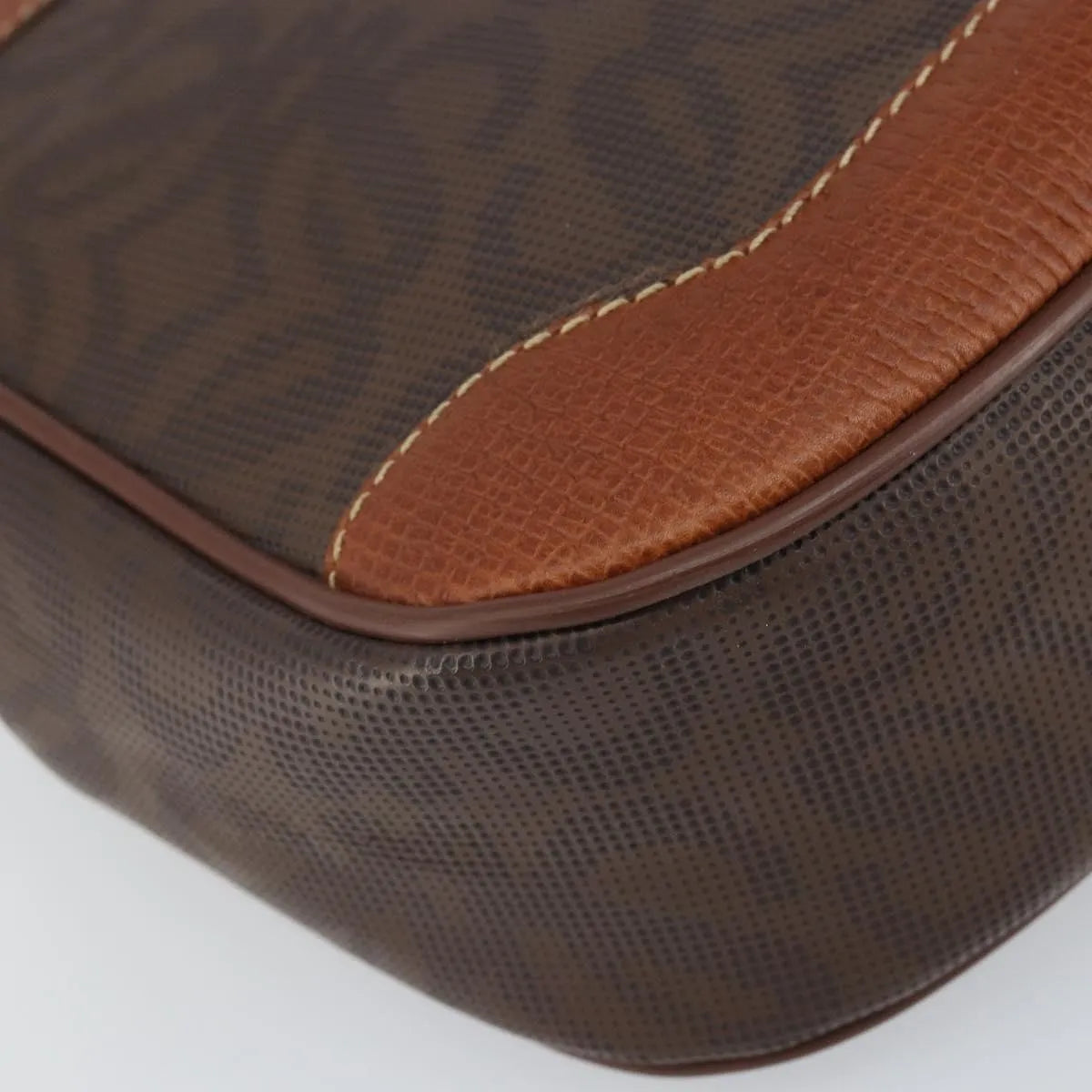 Loewe Anagram PVC Leather, Brown, PVC, Shoulder Bag