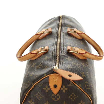 Louis Vuitton Speedy Monogram Canvas, Brown, Canvas, Handbag