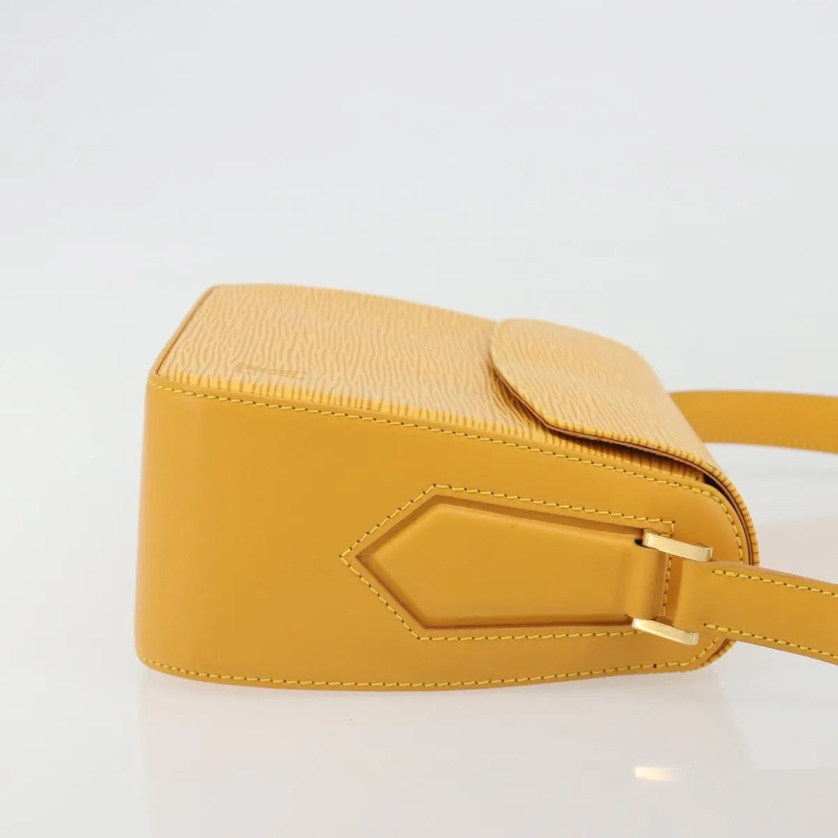 Louis Vuitton Buci Epi Leather, Yellow, Leather, Shoulder Bag