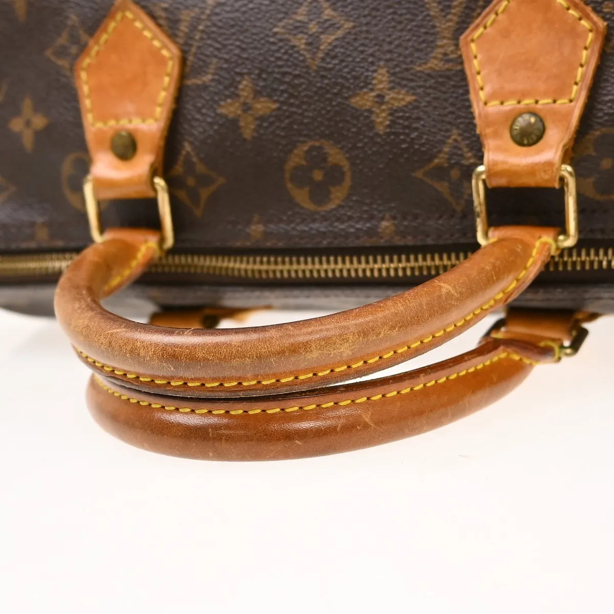 Louis Vuitton Speedy Monogram Canvas, Brown, Canvas, Handbag