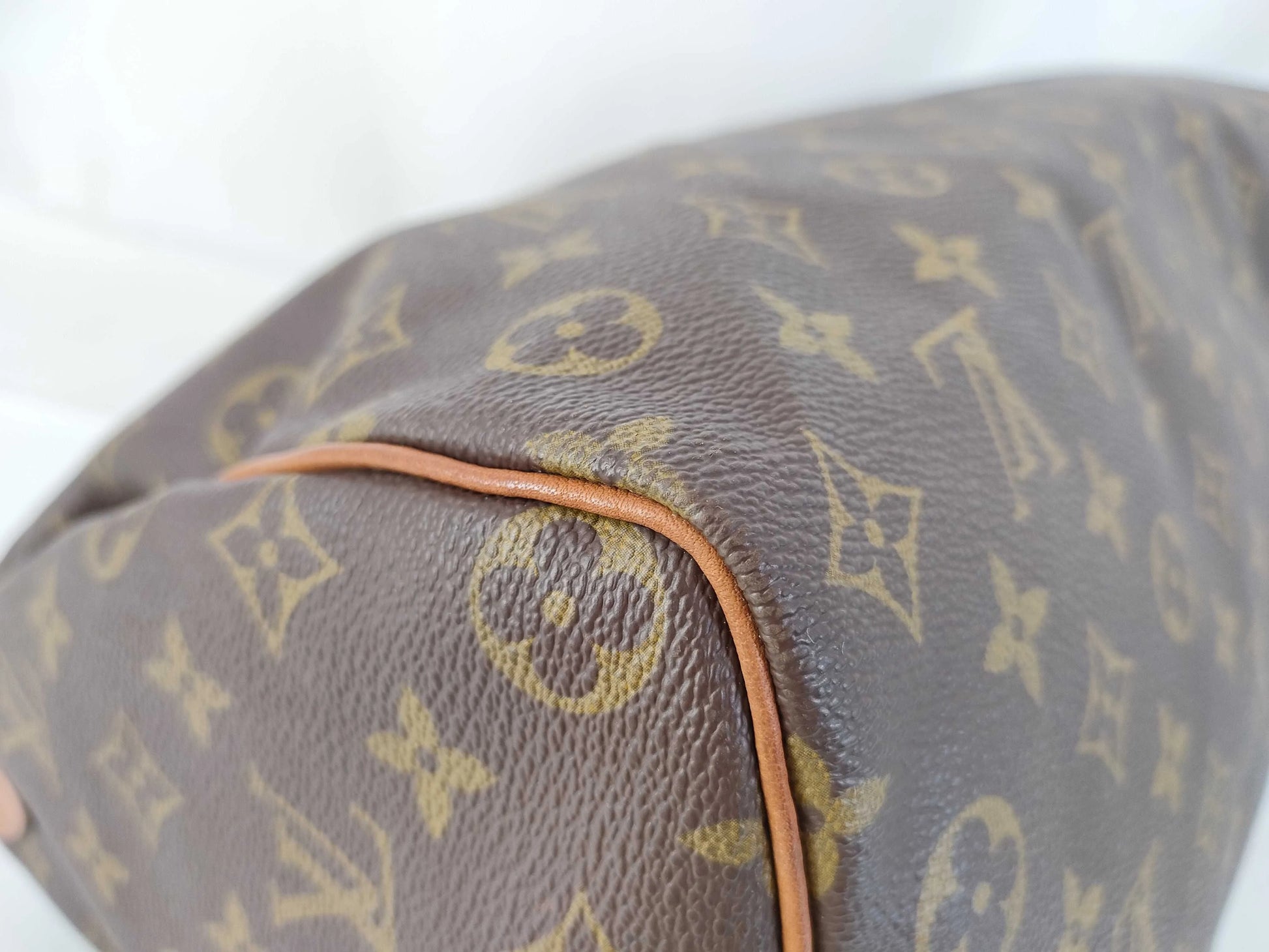 Louis Vuitton Speedy Monogram Canvas, Brown, Canvas, Handbag