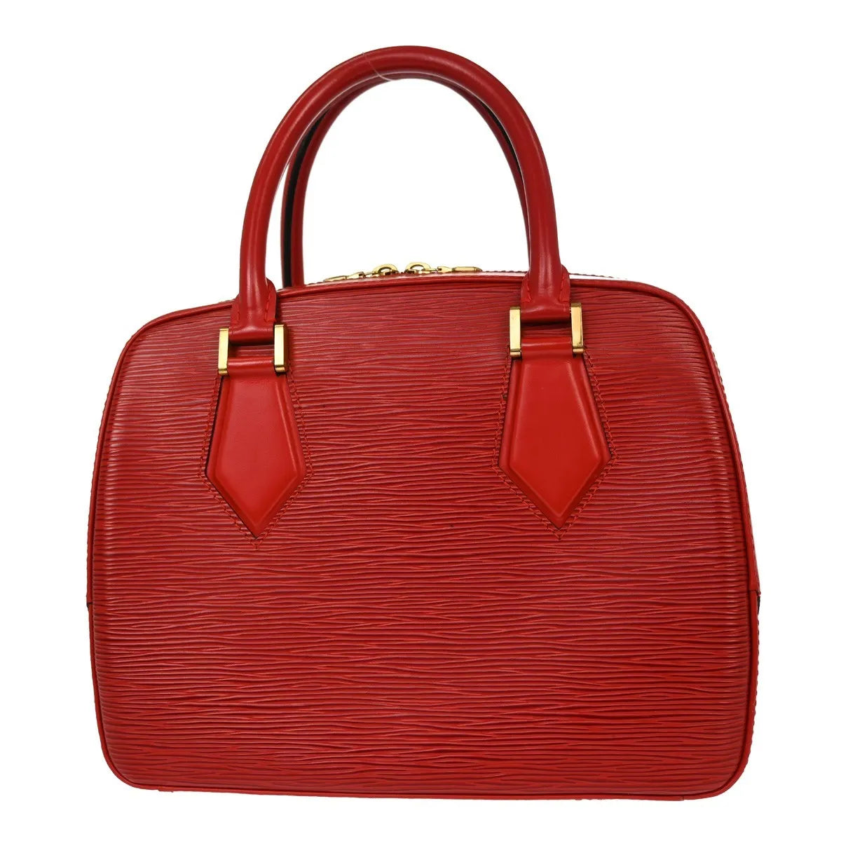 Louis Vuitton Sablons Epi Leather, Red, Leather, Handbag