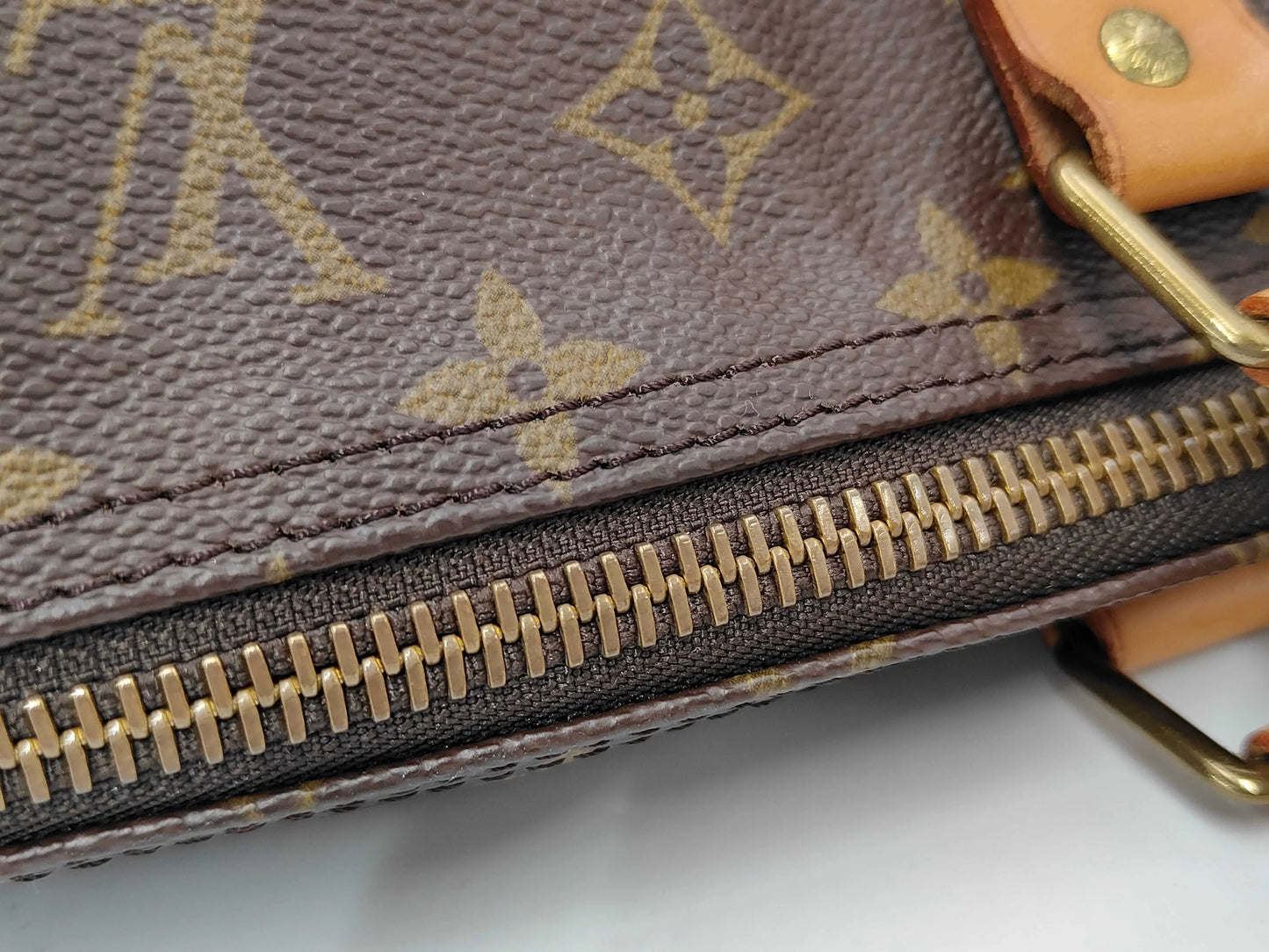 Louis Vuitton Keepall Monogram Canvas, Brown, Canvas, Travel Bag