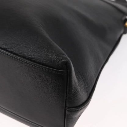 Gucci Linea Matisse Interlocking G Top Handle Tote Leather, Black, Leather, Shoulder Bag