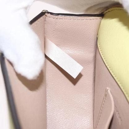 Chloe Nile Leather, Yellow, Leather, Handbag