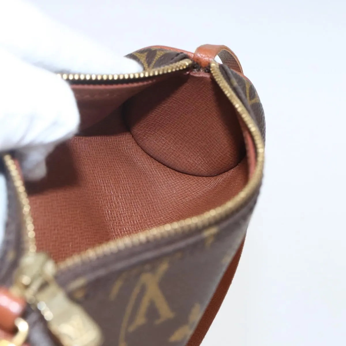 Louis Vuitton Papillon Pochette Monogram Canvas, Brown, Canvas, Clutch
