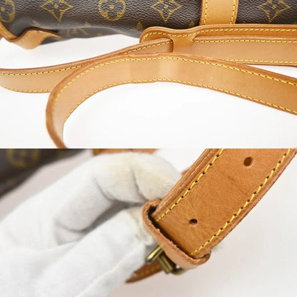 Louis Vuitton Saumur Monogram Canvas, Brown, Canvas, Shoulder Bag