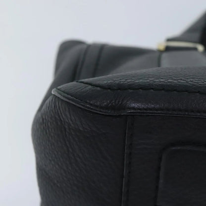 Salvatore Ferragamo Vala Leather, Black, Leather, Handbag