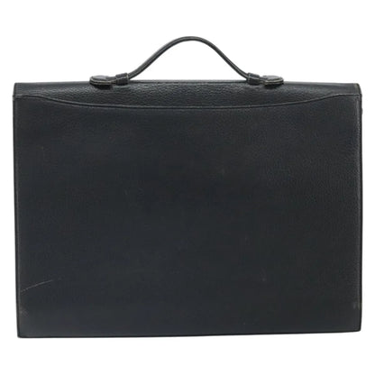 Burberry Vintage Leather, Black, Leather, Briefcase
