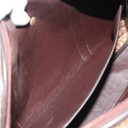 Christian Dior Vintage CD Trotter Canvas, Brown, Canvas, Handbag