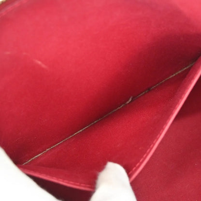 Louis Vuitton Sherwood Monogram, Red, Patent Leather, Handbag