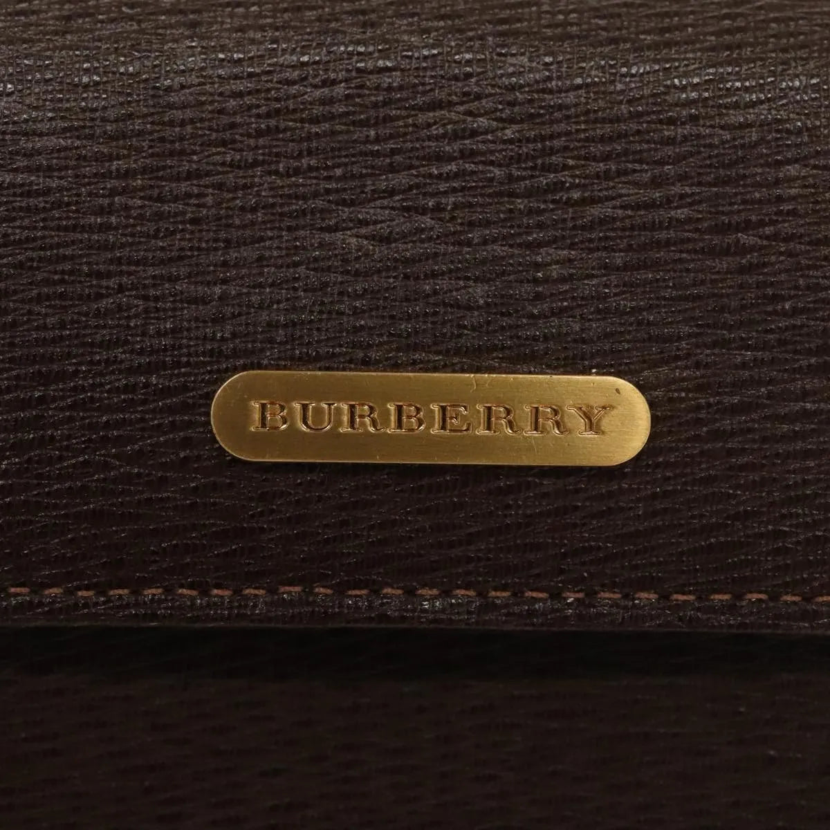 Burberry Vintage Leather, Brown, Leather, Clutch