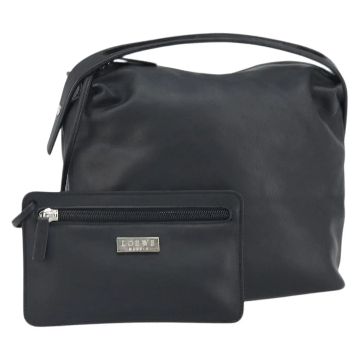 Loewe Vintage Leather, Black, Leather, Handbag