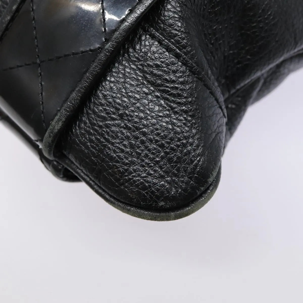 Burberry Vintage Leather, Black, Leather, Shoulder Bag