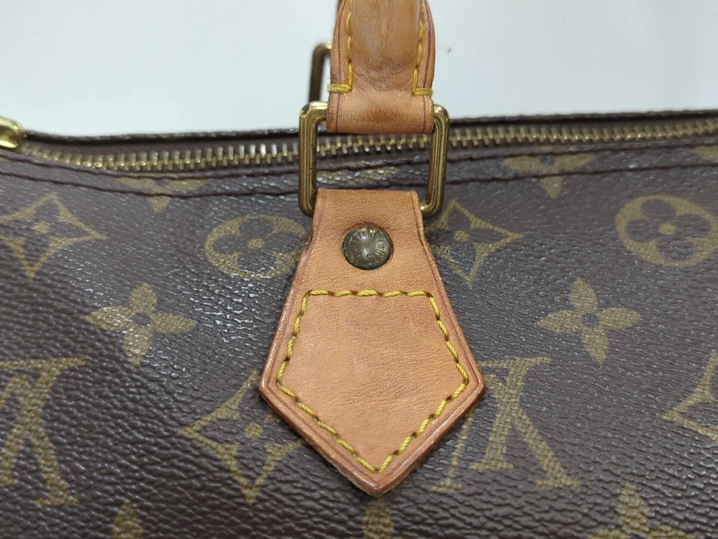 Louis Vuitton Speedy Monogram Canvas, Brown, Canvas, Handbag
