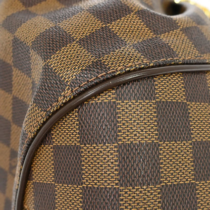 Louis Vuitton Sistina Damier, Brown, Canvas, Handbag