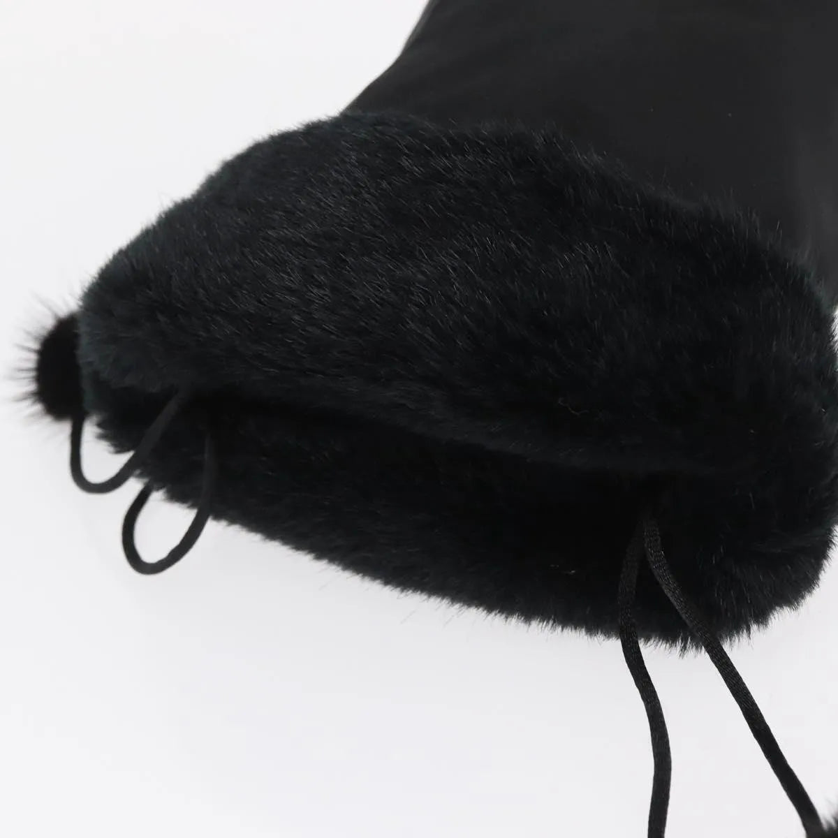 Celine Vintage Pouch Nylon, Black, Nylon, Clutch