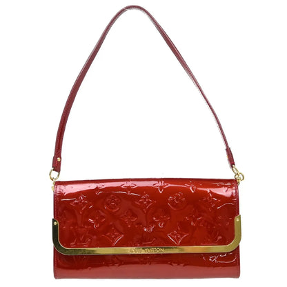 Louis Vuitton Rossmore Monogram Vernis, Red, Patent Leather, Shoulder Bag