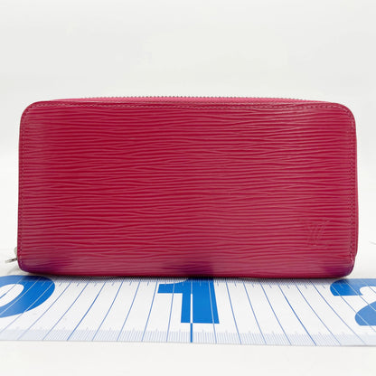 Louis Vuitton Zippy Wallet Epi Leather Epi Leather, Pink, Leather, Wallet