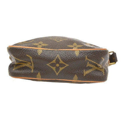 Louis Vuitton Danube Monogram, Brown, Canvas, Shoulder Bag