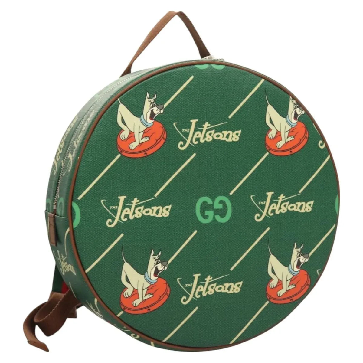 Gucci The Jetsons Web Sherry Line Roun Jetsons Web Sherry Line PVC, Green, PVC, Backpack