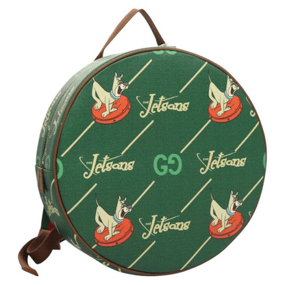 Gucci The Jetsons Web Sherry Line Roun Jetsons Web Sherry Line PVC, Green, PVC, Backpack
