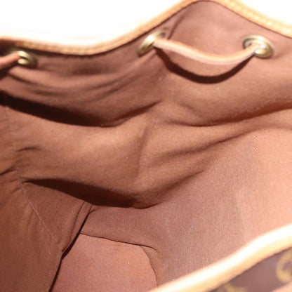 Louis Vuitton Montsouris Monogram, Brown, Canvas, Backpack