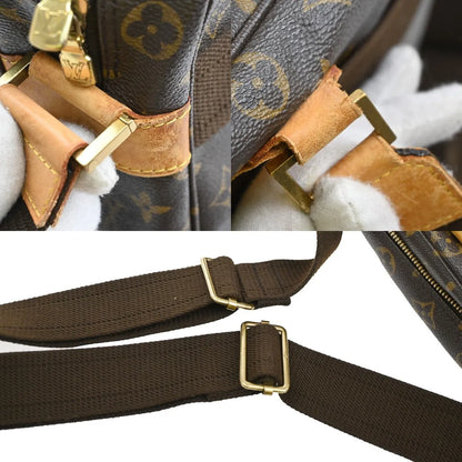Louis Vuitton Sac Bosphore Monogram Canvas, Brown, Leather, Briefcase