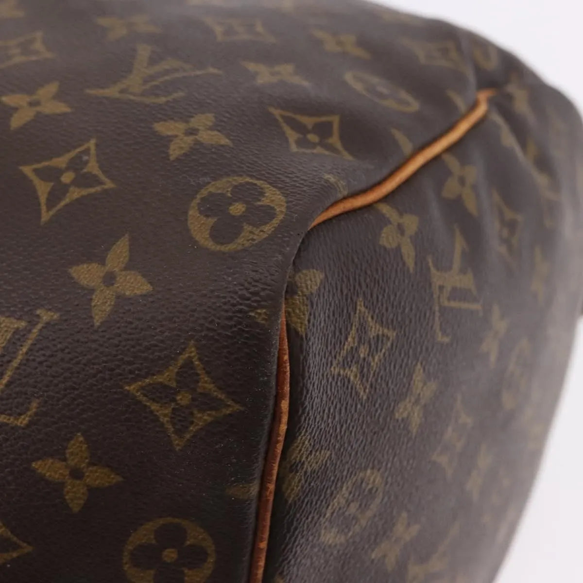 Louis Vuitton Keepall Monogram, Brown, Canvas, Travel Bag