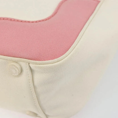 Chanel Vintage CC Tote Canvas, Beige, Canvas, Tote Bag