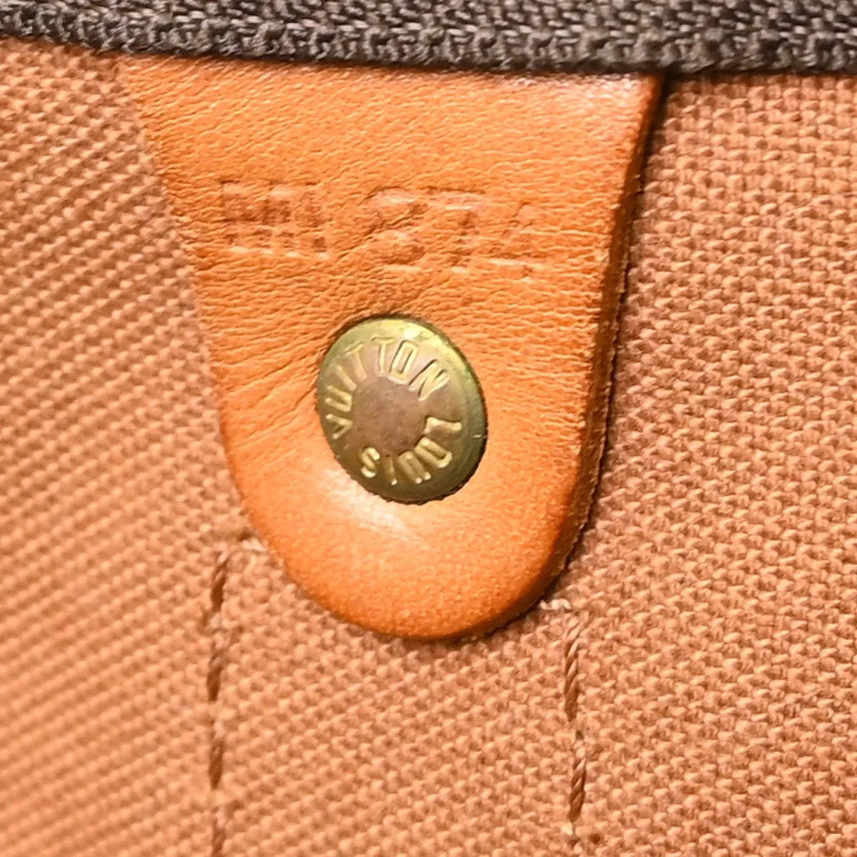 Louis Vuitton Keepall Monogram, Brown, Canvas, Travel Bag