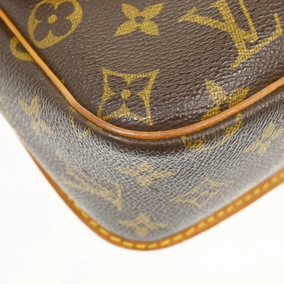 Louis Vuitton Sologne Monogram Canvas, Brown, Canvas, Shoulder Bag