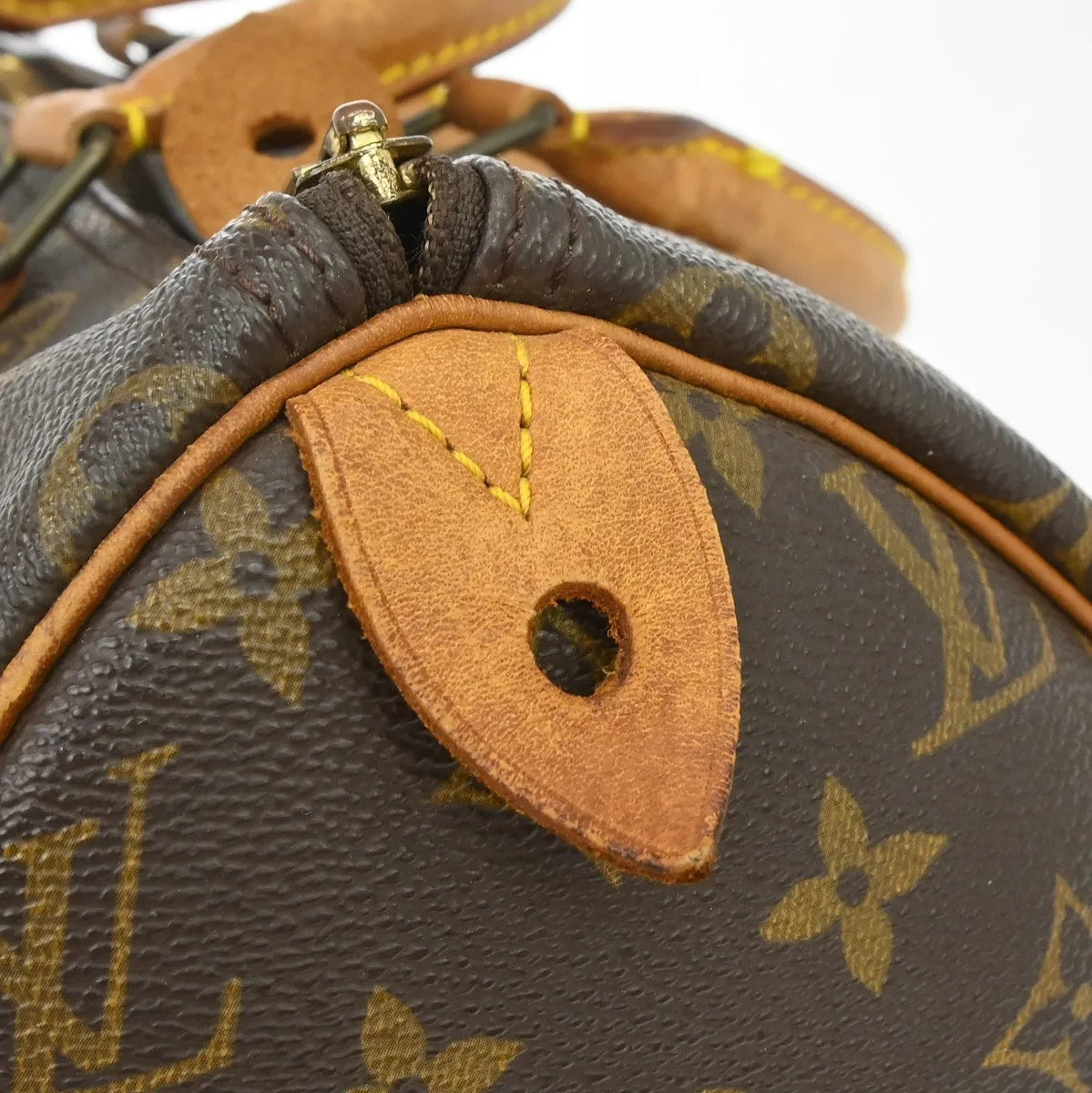 Louis Vuitton Speedy Monogram Canvas, Brown, Canvas, Handbag