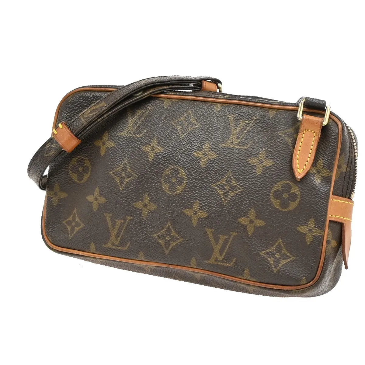 Louis Vuitton Pochette Marly Bandouliere Monogram Canvas, Brown, Canvas, Shoulder Bag